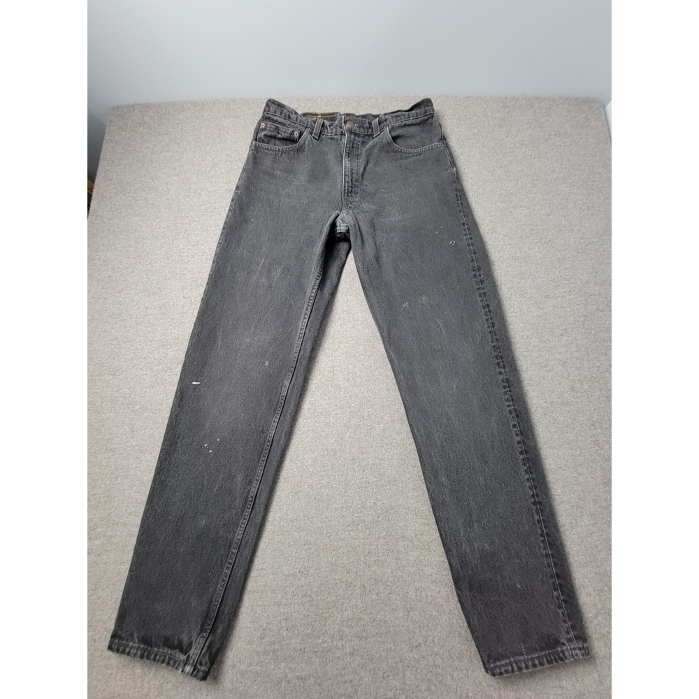 Levi's 550 Jeans Mens 34x34 Gray Denim Relaxed Fit USA Tapered Leg Streetwear